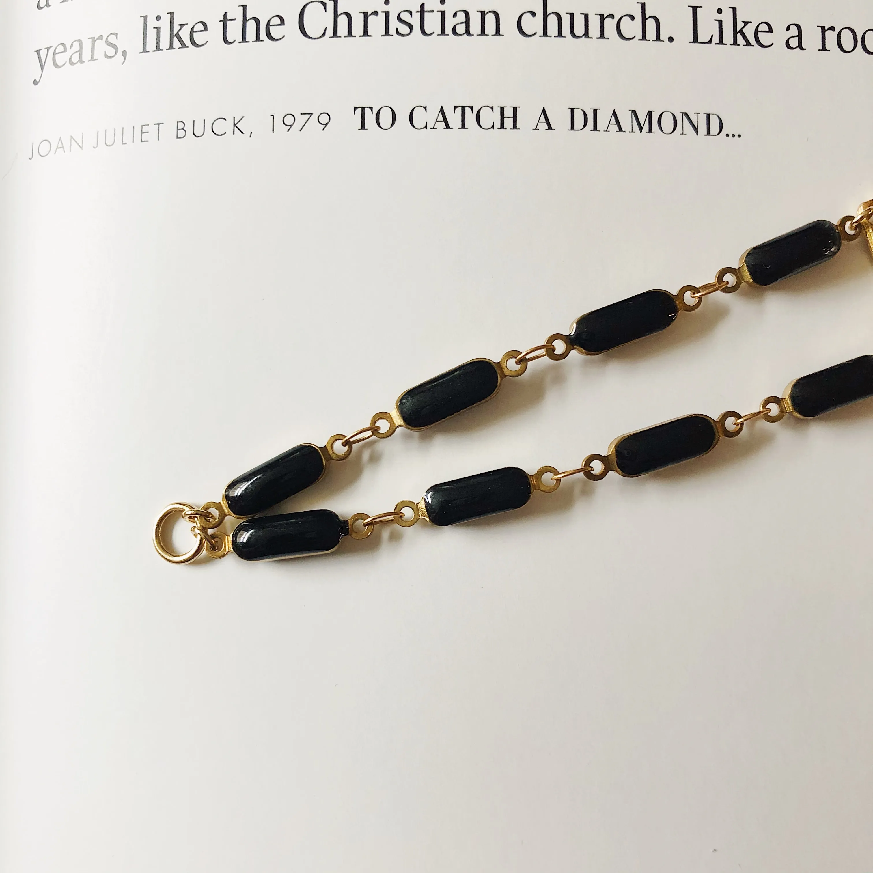 VINTAGE NOTRE DAME PENDENT BRACELET