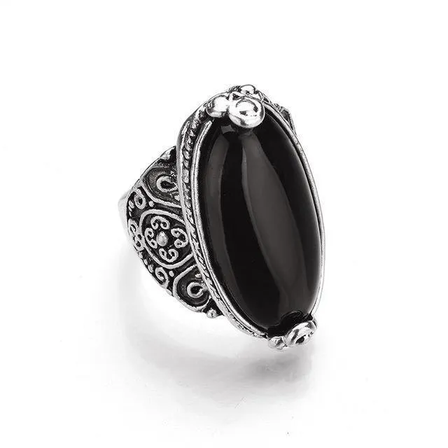 Vintage Tibetan Silver Plated Ring