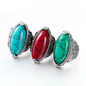 Vintage Tibetan Silver Plated Ring