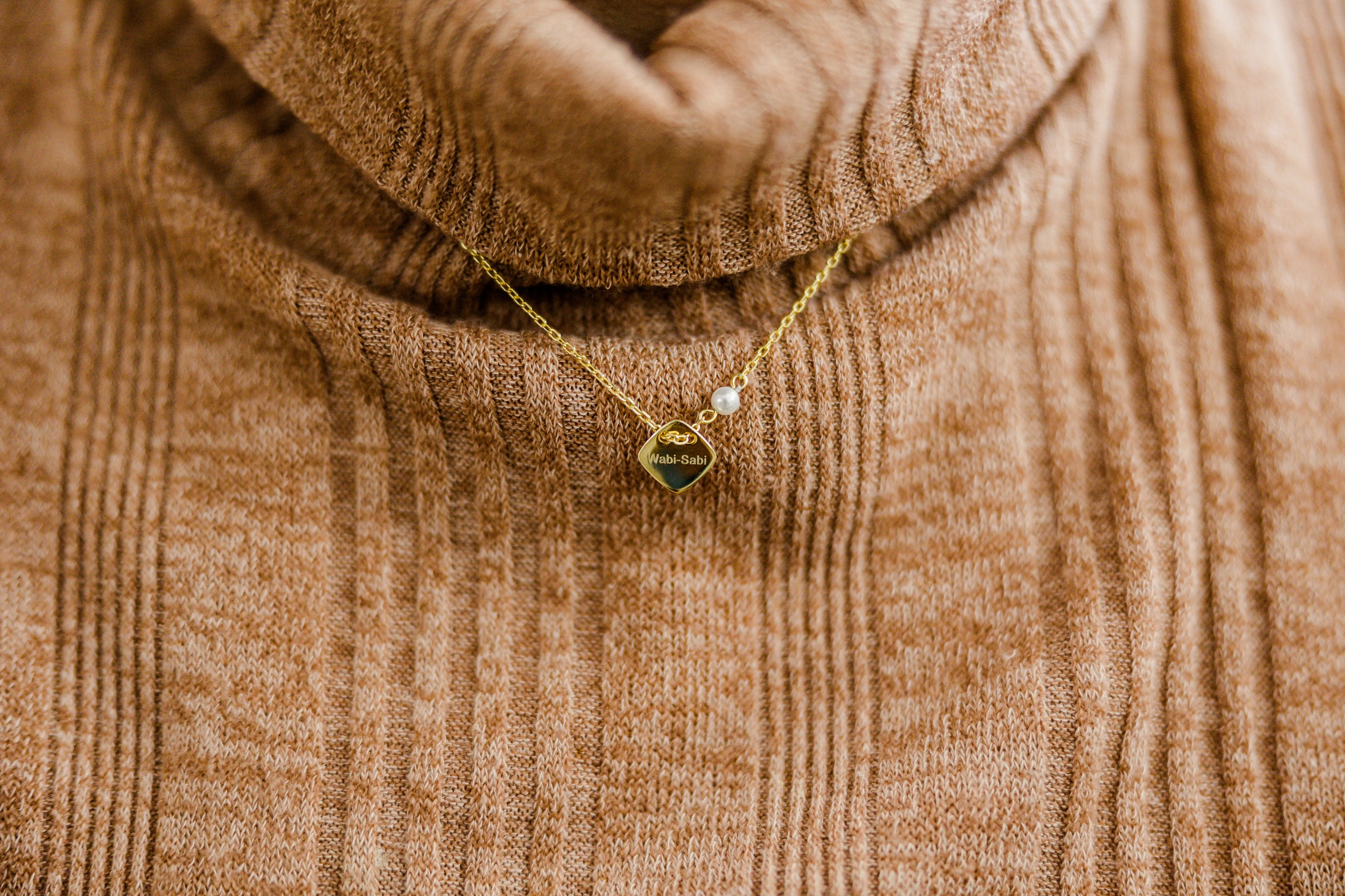 Wabi-Sabi Gold Necklace