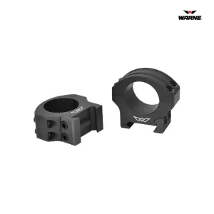 Warne HyperLite Rings 1 Inch Low - 8500M