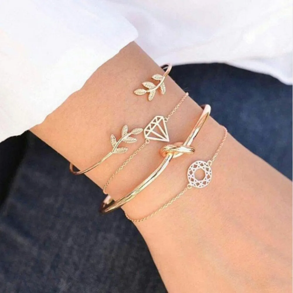 women cheap price bracelets multilayer charm bohemian bead bracelets ✈️ free.shipping