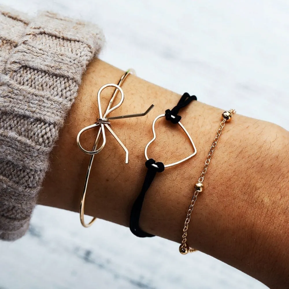 women cheap price bracelets multilayer charm bohemian bead bracelets ✈️ free.shipping