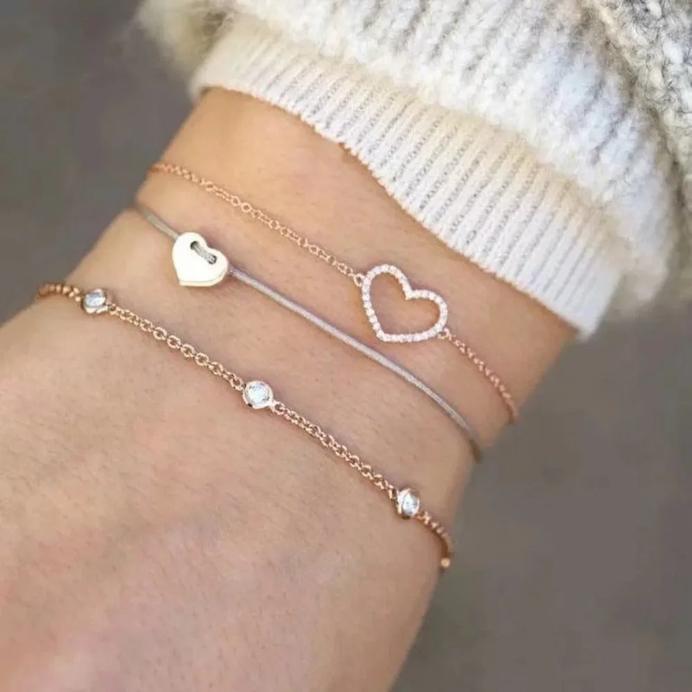 women cheap price bracelets multilayer charm bohemian bead bracelets ✈️ free.shipping